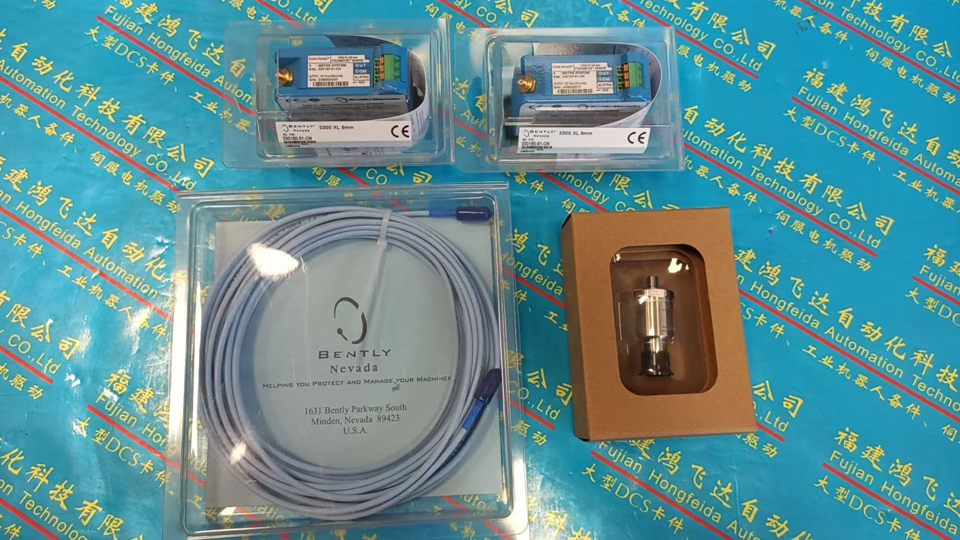 BENTLY 330180-51-CN 3300 XL 8MM 电涡流传感器系统中的前置器