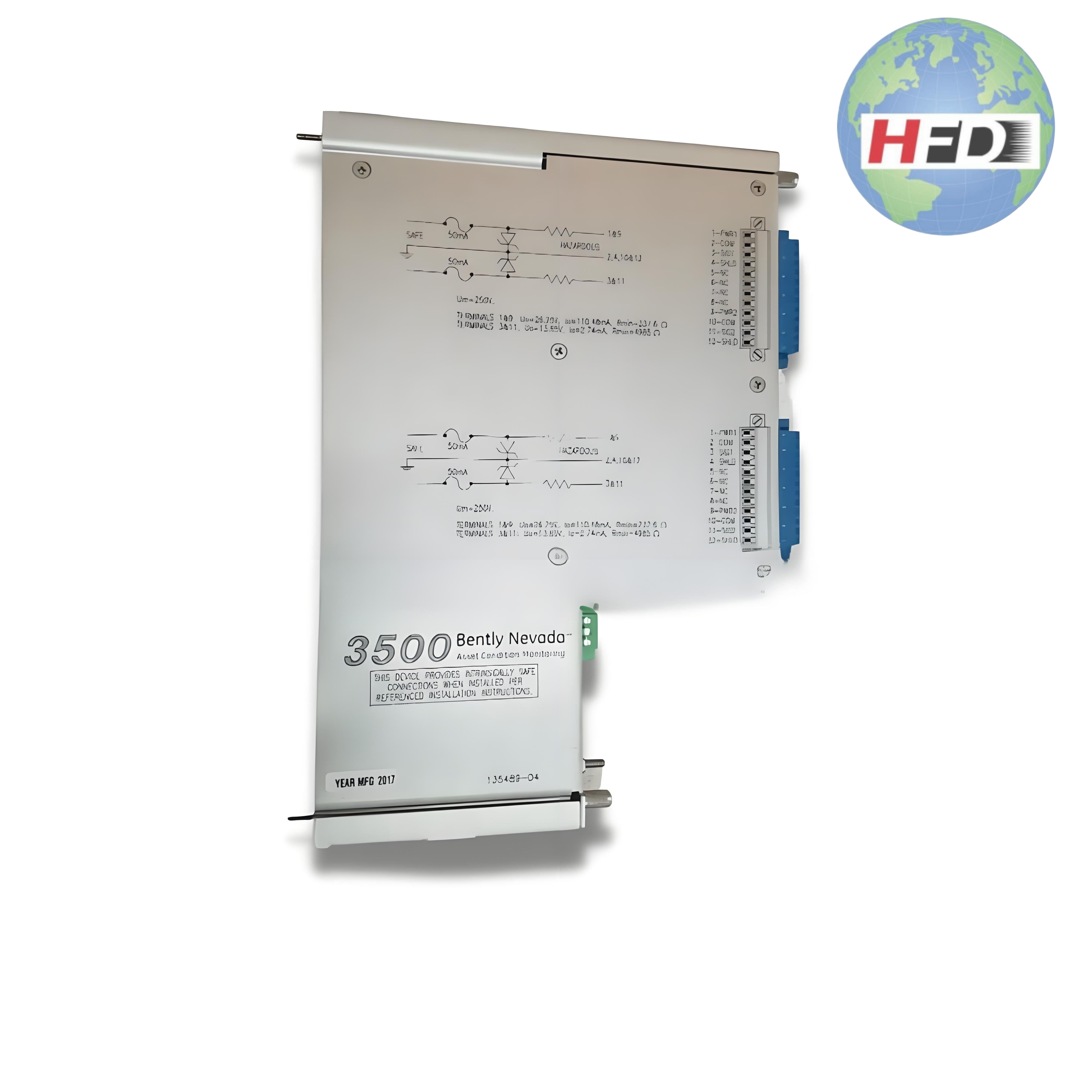 Bently Nevada 3500/42M 135489-02 I/o模块