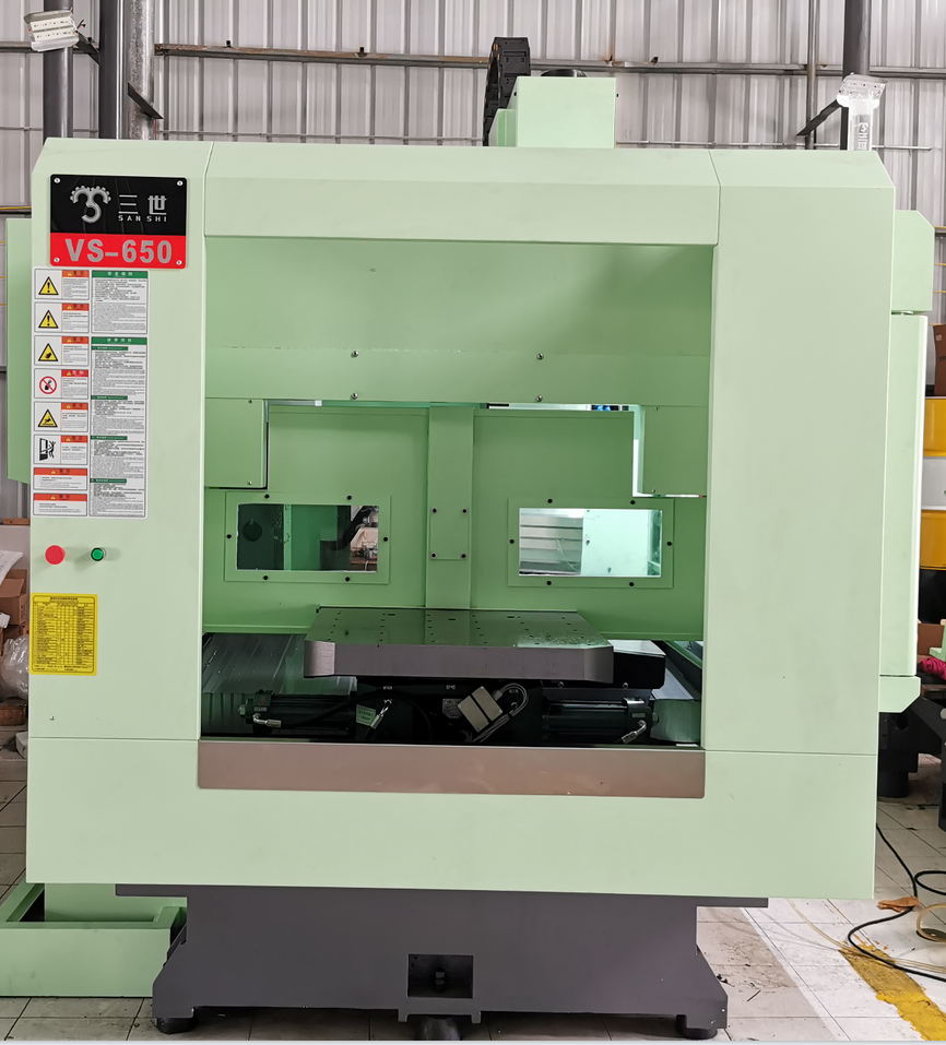 V-S系列三轴线轨旋转双交换工作台加工中心