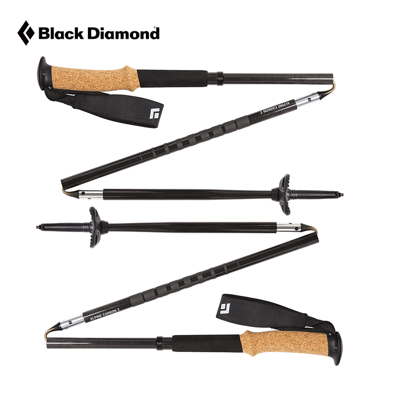 BlackDiamond BD黑鉆Alpine戶外登山杖碳素可折疊徒步健行手杖