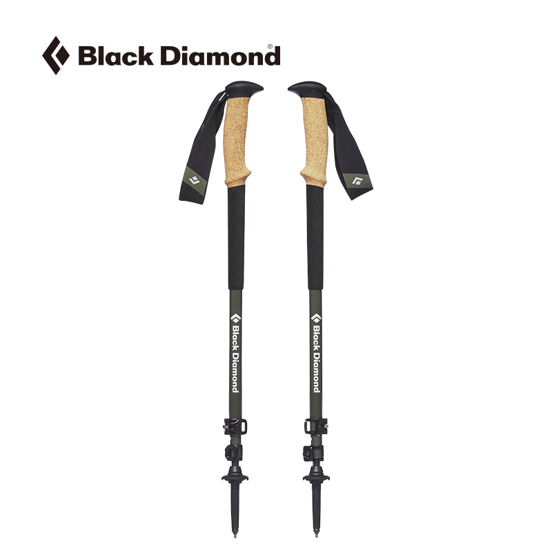 blackdiamond黑钻BD户外四季徒步杖轻量碳素登山杖112514/112515