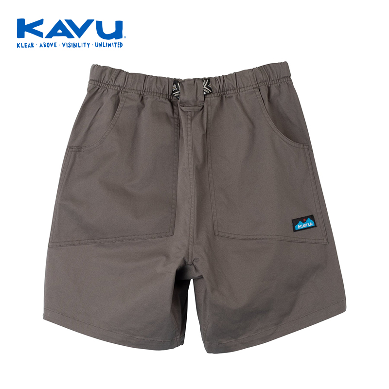 KAVU春夏季2022新款運(yùn)動褲子女寬松休閑城市戶外有機(jī)棉短褲女6144