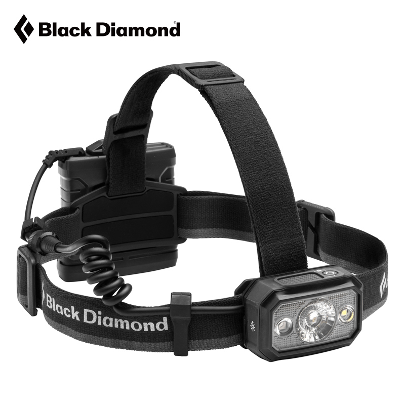 BlackDiamond BD黑钻户外新款偶像强力防水防尘分体头灯620654