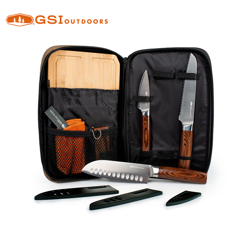 GSI Rakau Knife Set 户外露营装备野炊餐具料理刀具套装90106