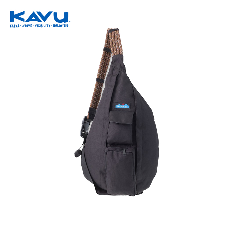 KAVU斜背單肩包男潮胸包10升多拉鏈口袋時(shí)尚百搭休閑水滴包女944