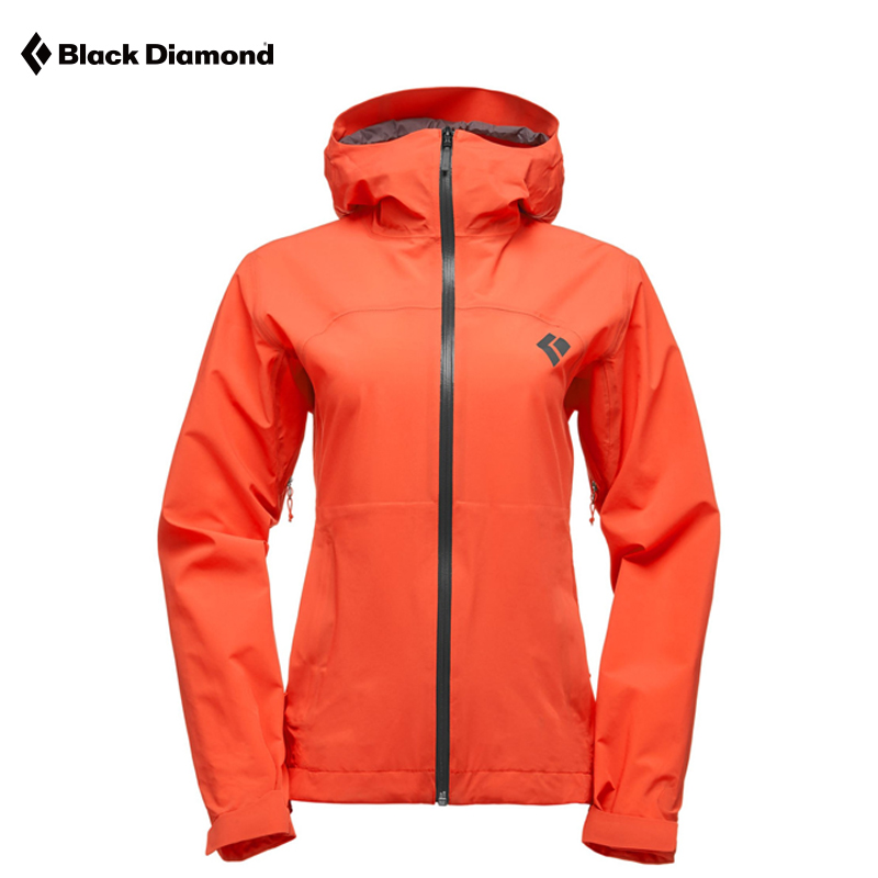 blackdiamond黑鉆BD沖鋒衣薄戶外登山防水防風(fēng)透氣單層外套女M697