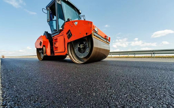 沥青道路施工