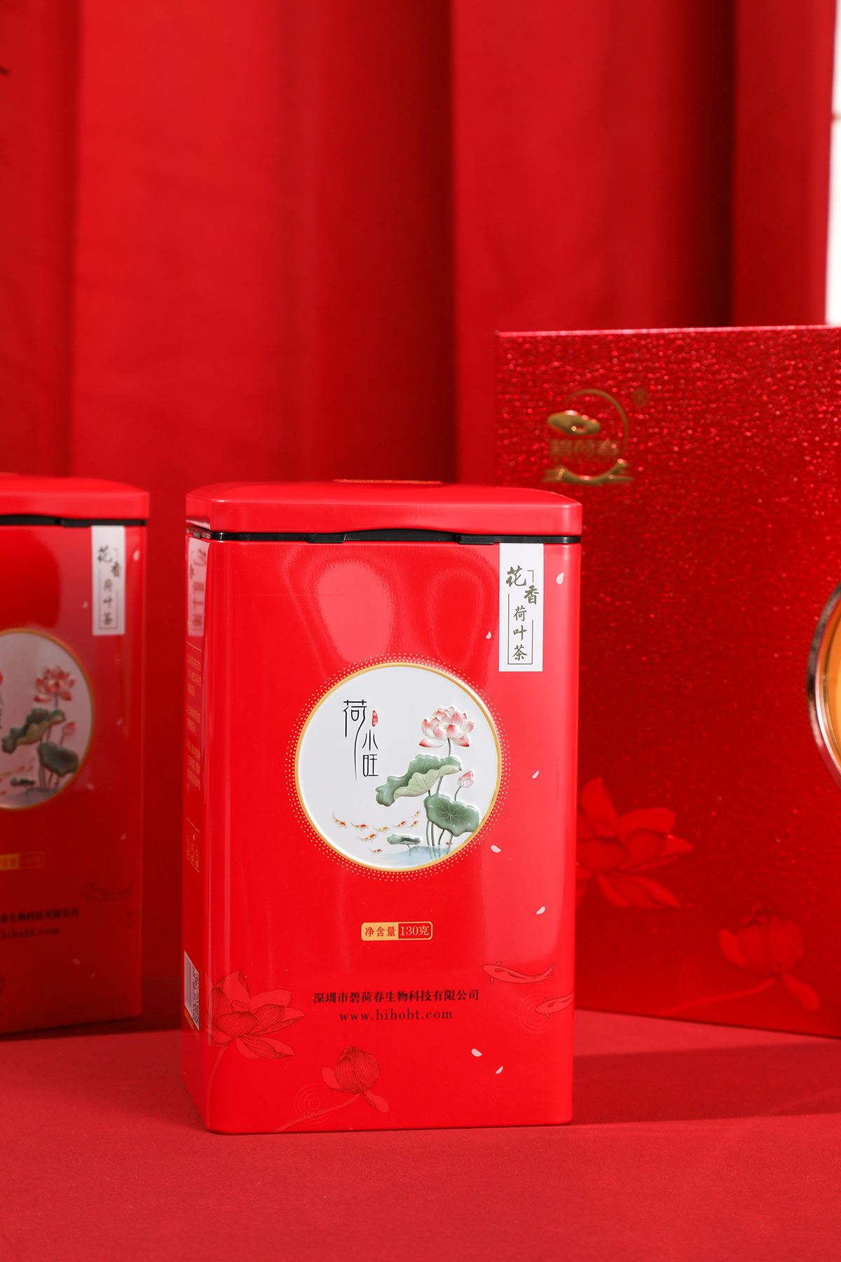 经典茶礼：荷小旺（茉莉香）单品130g    条索/特级