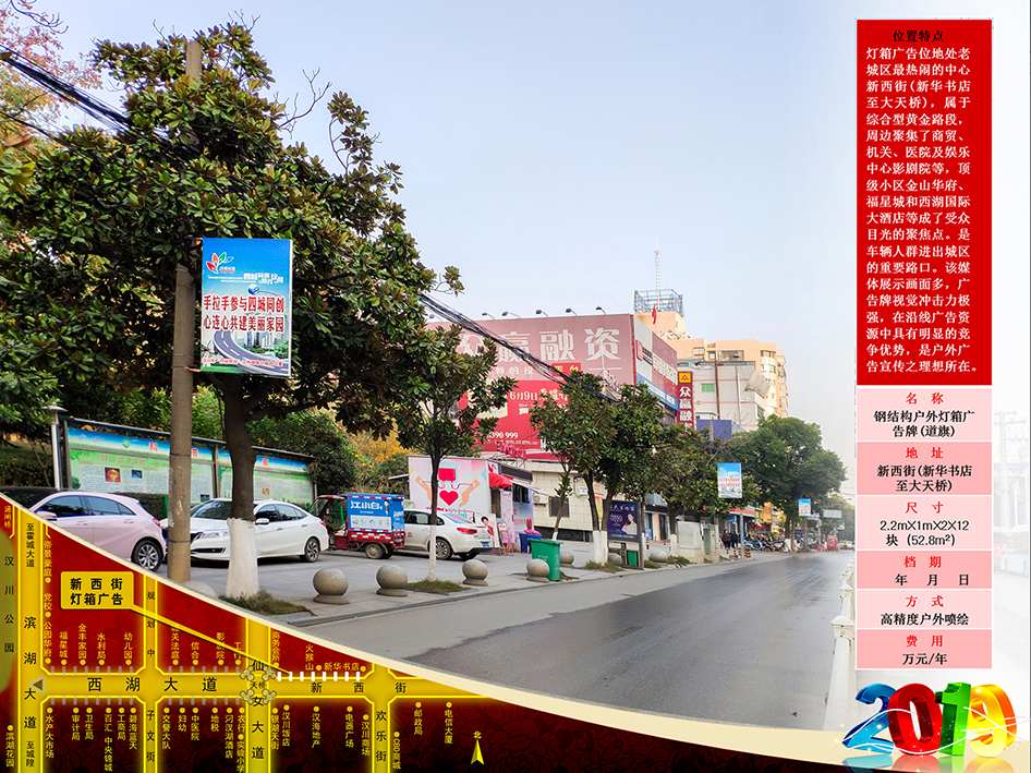 新西街新華書店至大天橋（道旗）