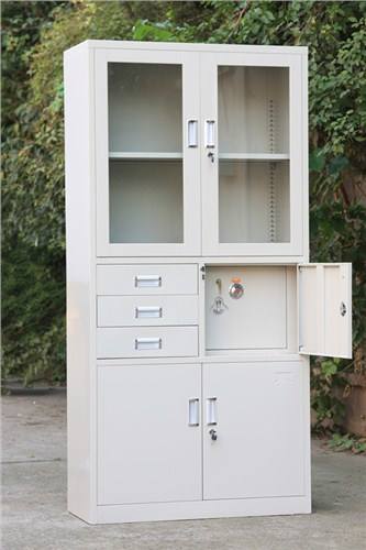 偏三斗玻璃内保险柜