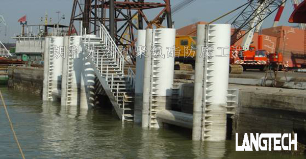 石油海桩无溶剂聚氨酯防腐