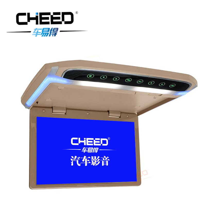 工厂直销 车载吸顶显示器12寸车载电视