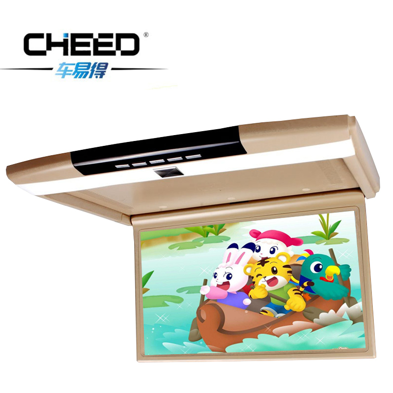 厂家直销 车载吸顶显示器15.6英寸车载电视 CYD-AV1507FL USB/SD/HDMI输入 1920*1080
