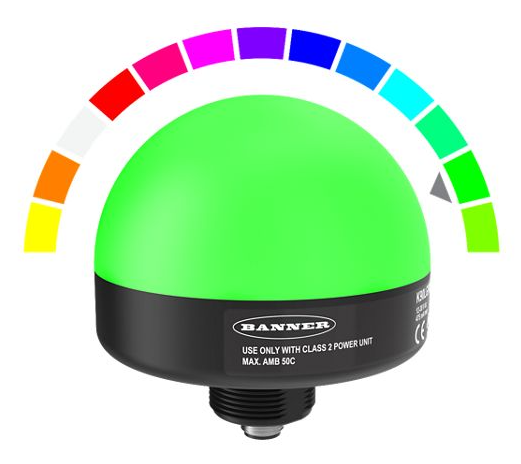K90 Pro 系列 90 mm可编程多色RGB指示器