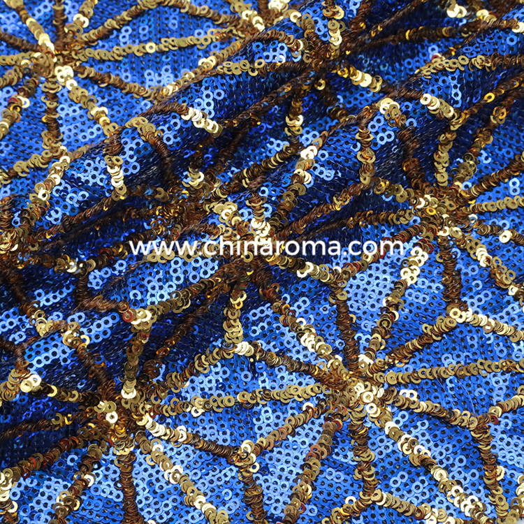 New designs wholesale pretty cheap embroidery sequin fabric