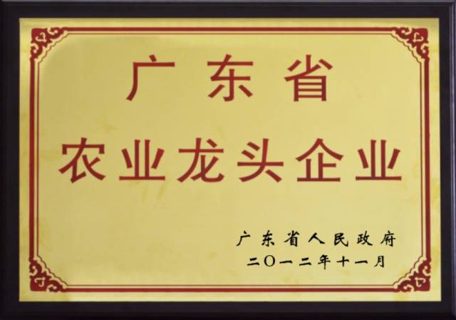 <span>廣東省農(nóng)業(yè)龍頭企業(yè)</span>