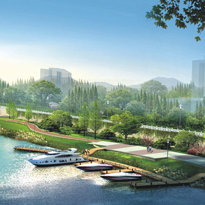 仙游兰溪河道景观工程
