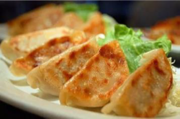 蒸煎餃