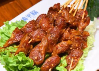 麻辣雞胗串