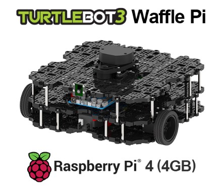 机器人TURTLEBOT3 Waffle Pi RPi4 4GB [US]