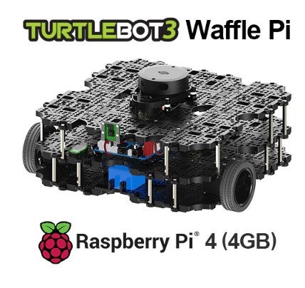 机器人TURTLEBOT3 Waffle Pi RPi4 4GB [INTL]