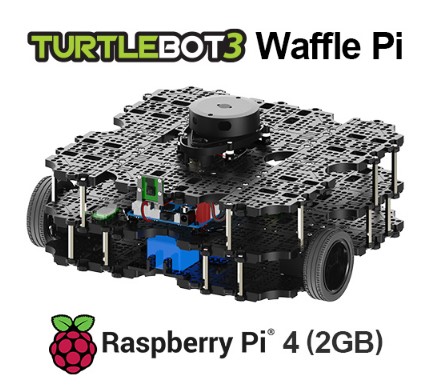 机器人TURTLEBOT3 Waffle Pi RPi4 2GB [INTL