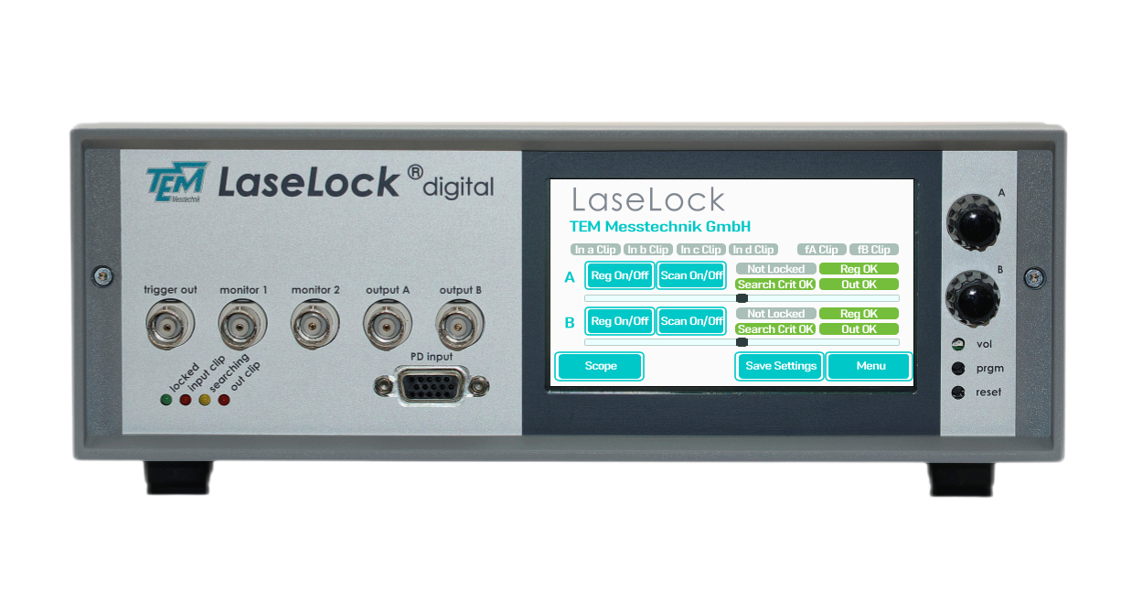 LaseLock – 通用激光稳定电子设备