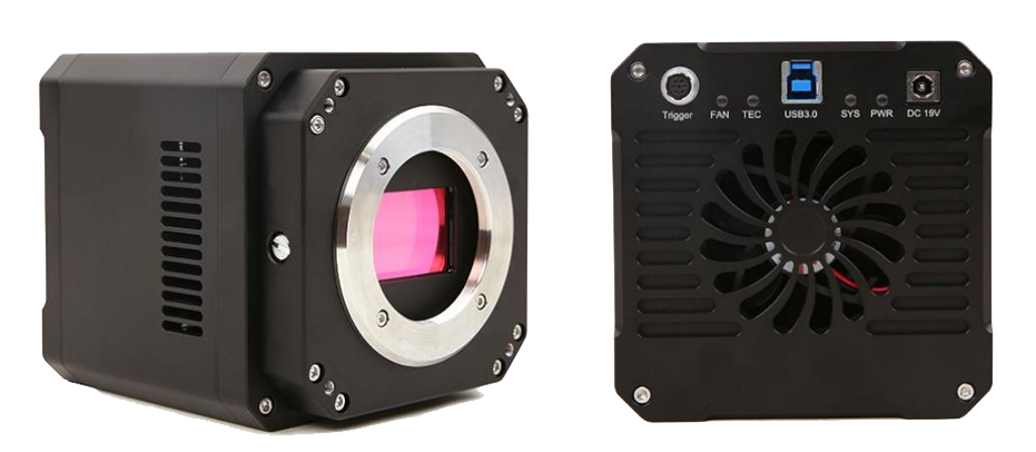 MAX04CM 双级半导体深度制冷温度可控 M52/C 接口 USB3.0 CMOS 相机