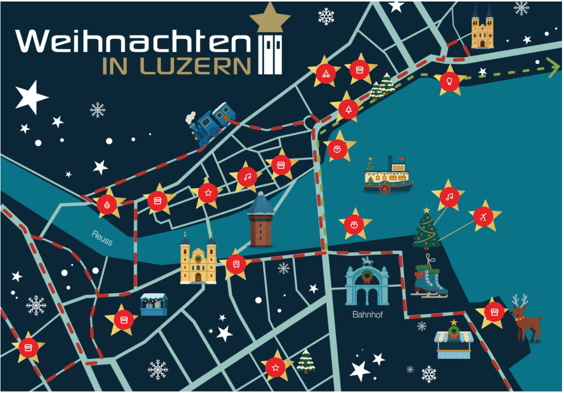 这个圣诞，来卢塞恩把节日过成童话