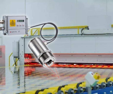 CTLASER G7在超薄玻璃上进行温度测量