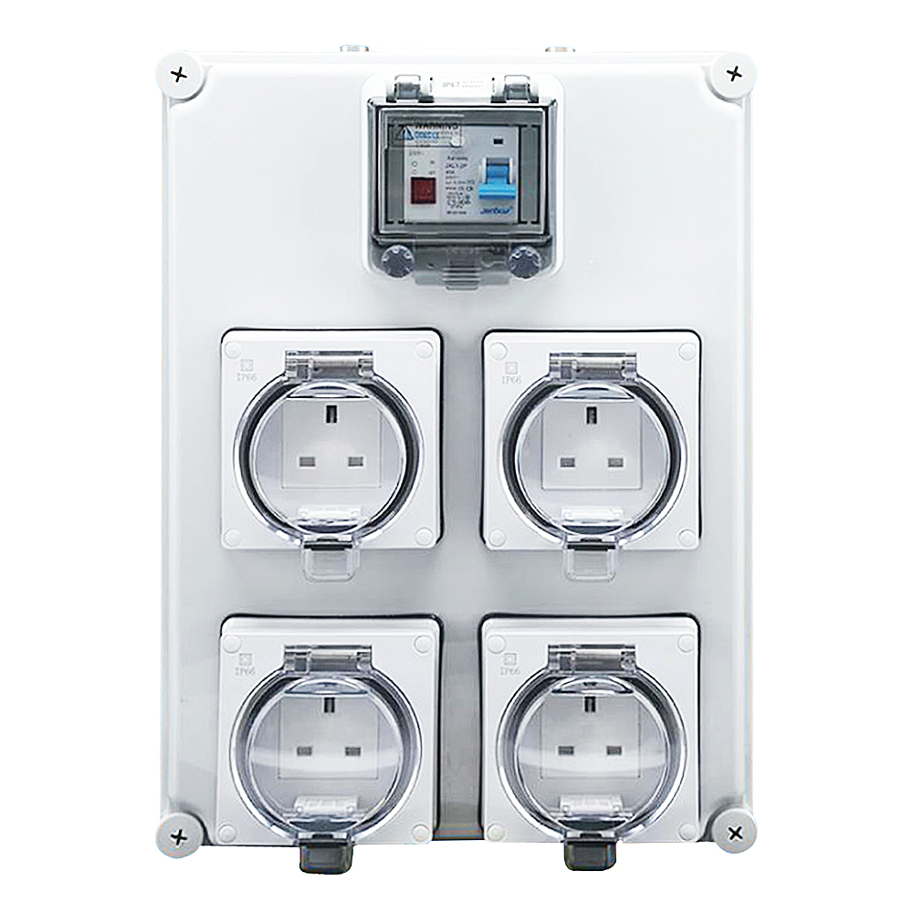 IGL66Z-1G4S(1Gang Switch 4Gang Socket 13A-250V~)