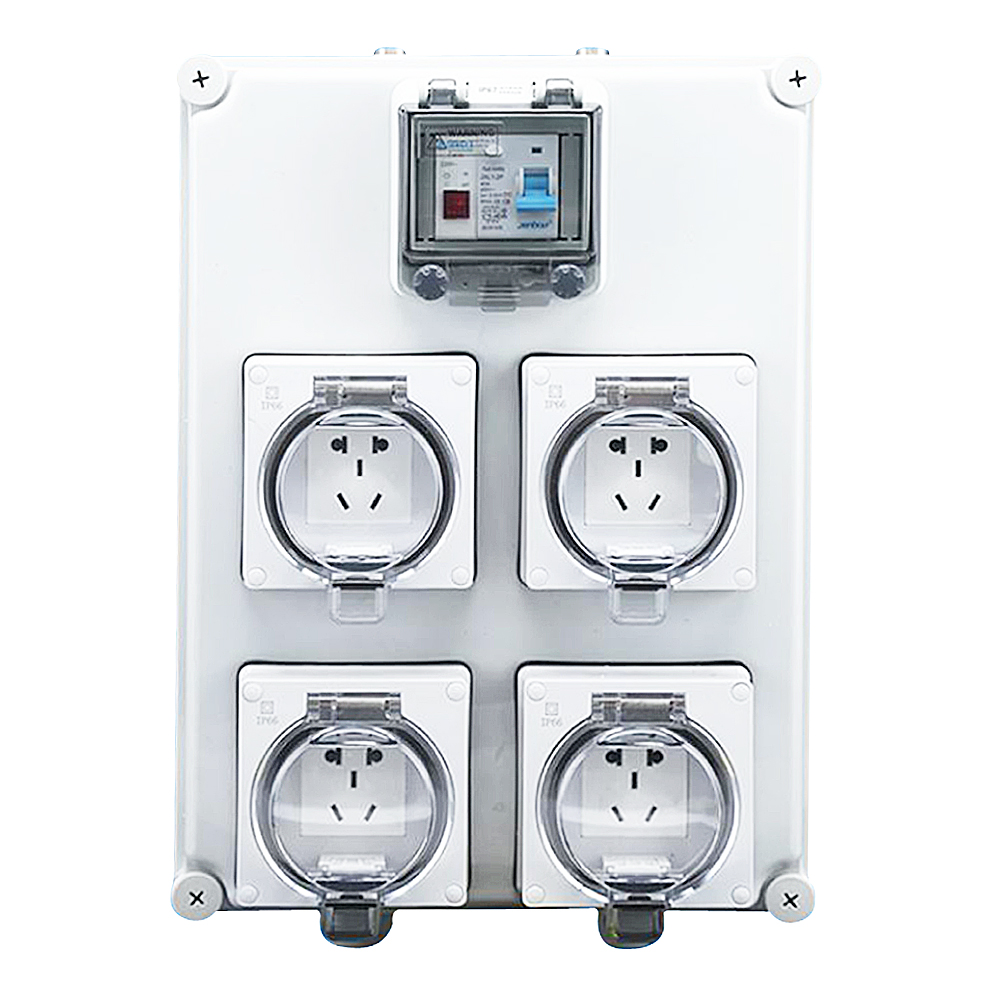 IGL66Z-1G4FH(1Gang Switch 4Gang Socket 10A-250V~)