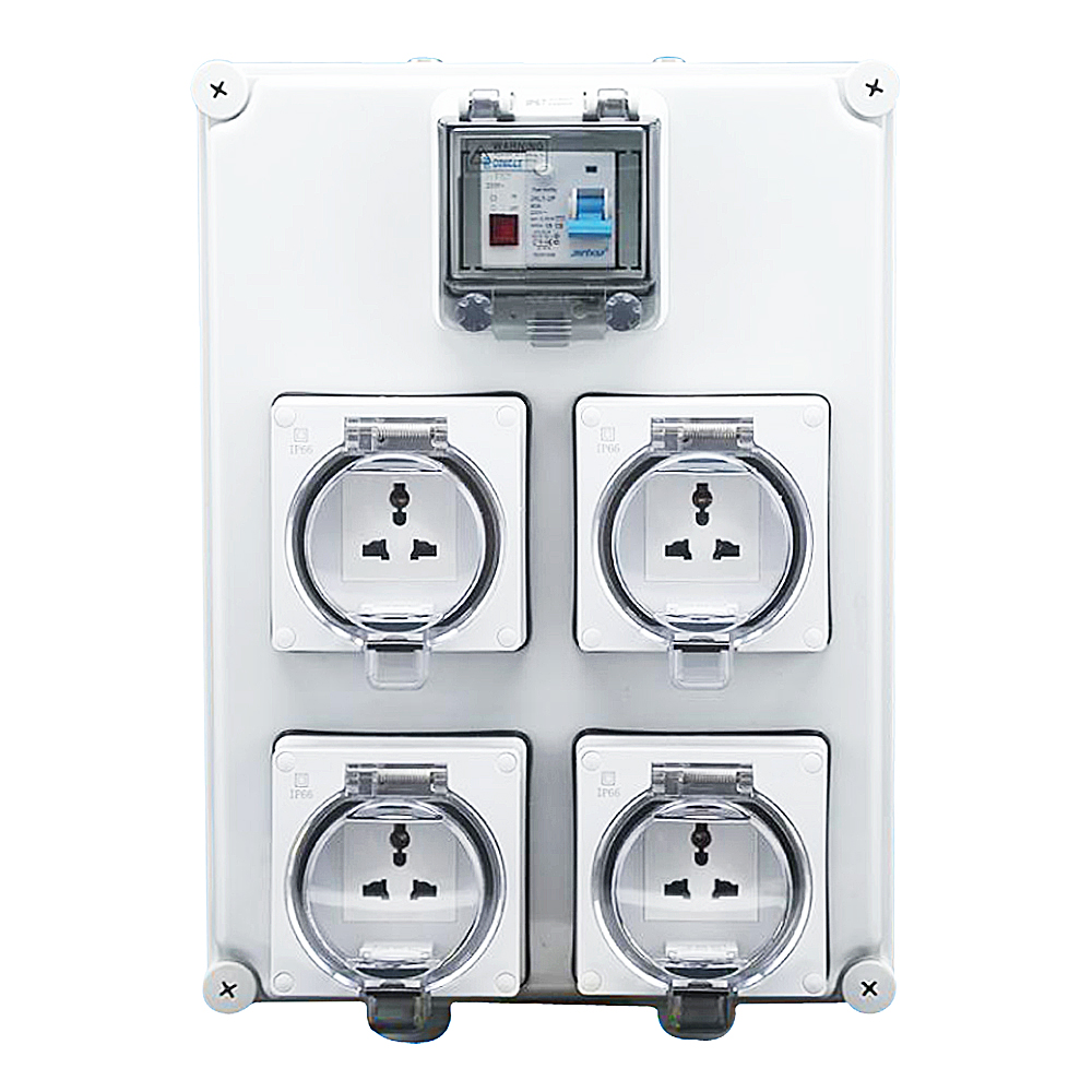 IGL66Z-1G4U(1Gang Switch 4Gang Socket 13A-250V~)