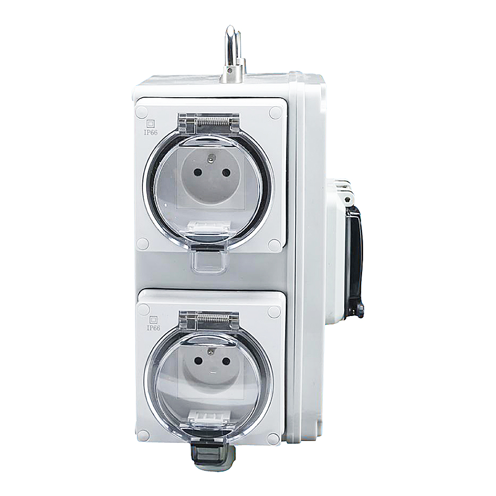 IGL66C-1G4FR(1Gang Switch 4Gang Socket 16A-250V~)