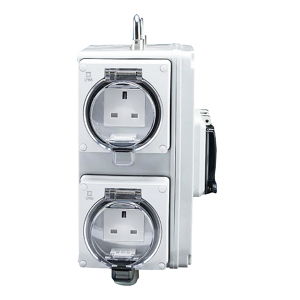 IGL66C-1G4S(1Gang Switch 4Gang Socket 13A-250V~)