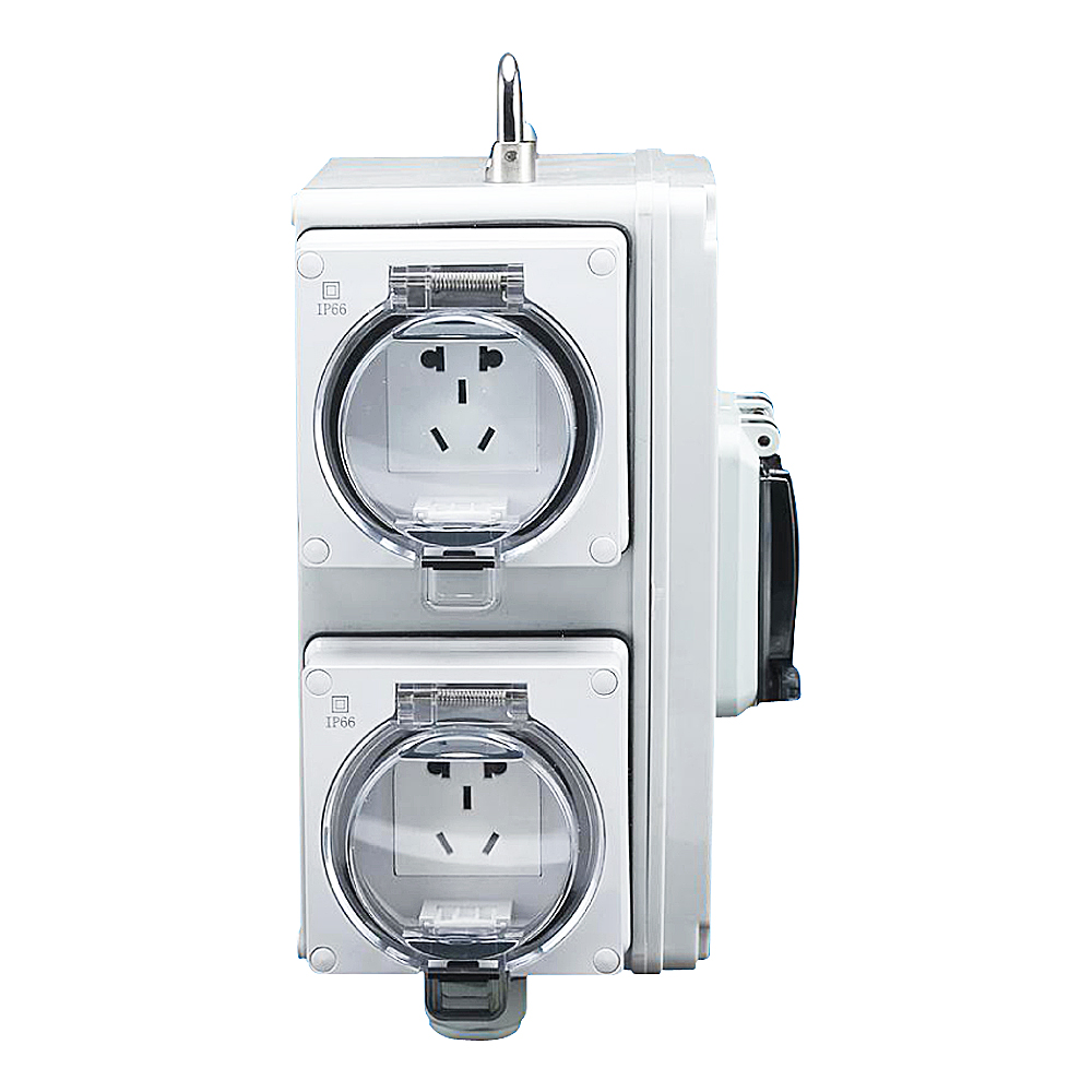 IGL66C-1G4FH(1Gang Switch 4Gang Socket 10A-250V~)