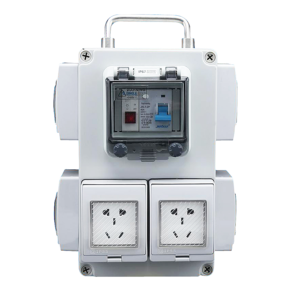 IGL55ZC-1G6FH(1Gang Switch 6Gang Socket 10A-250V~)