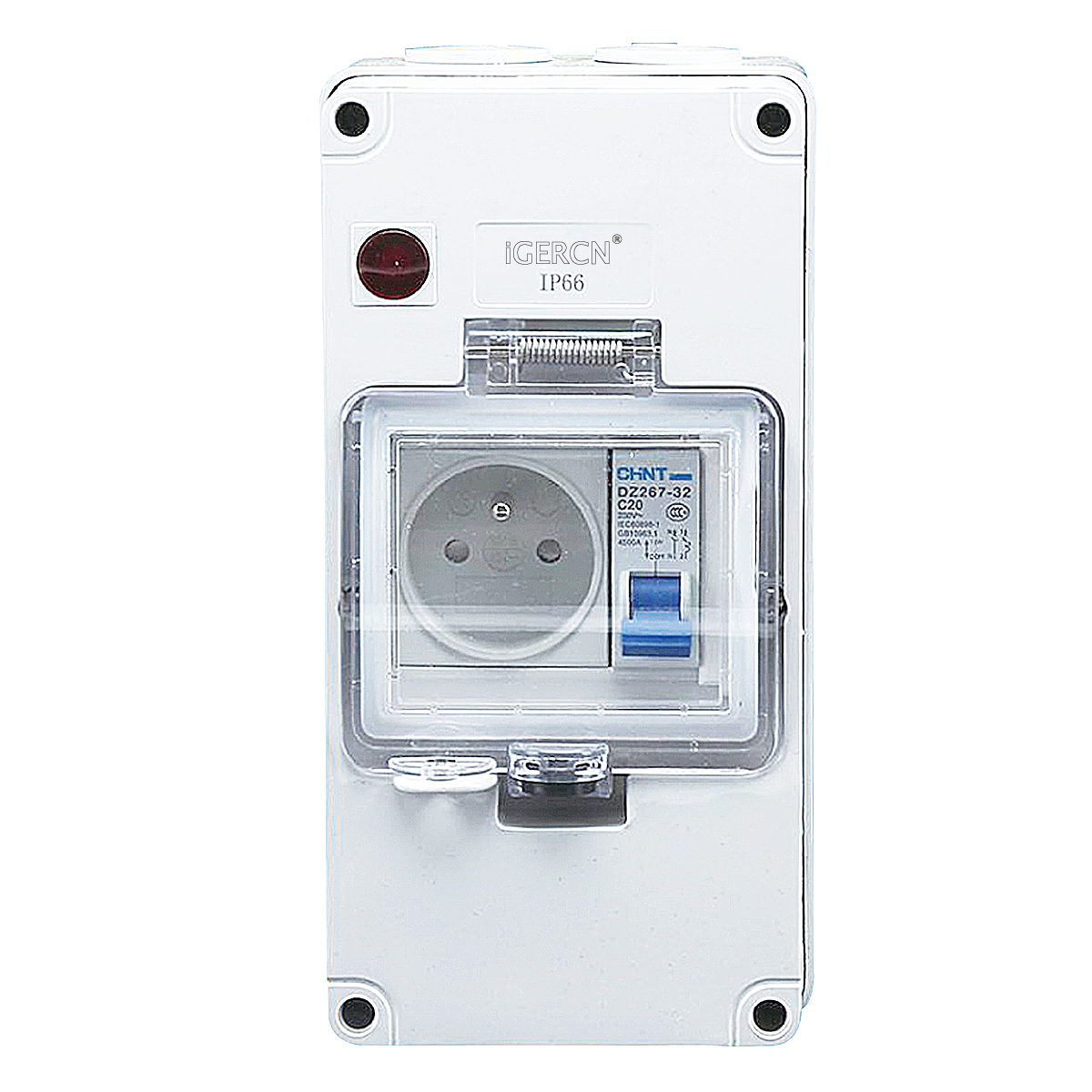 IGLCB4N-1G1FR(1Gang Switch Socket 16A-250V~)