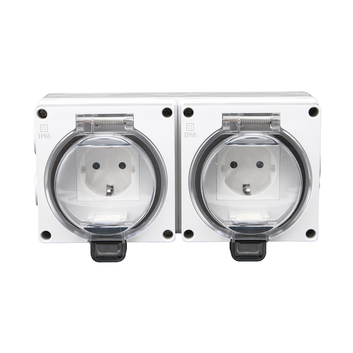 IGL66-2SR(2Gang Socket 16A-250V~)