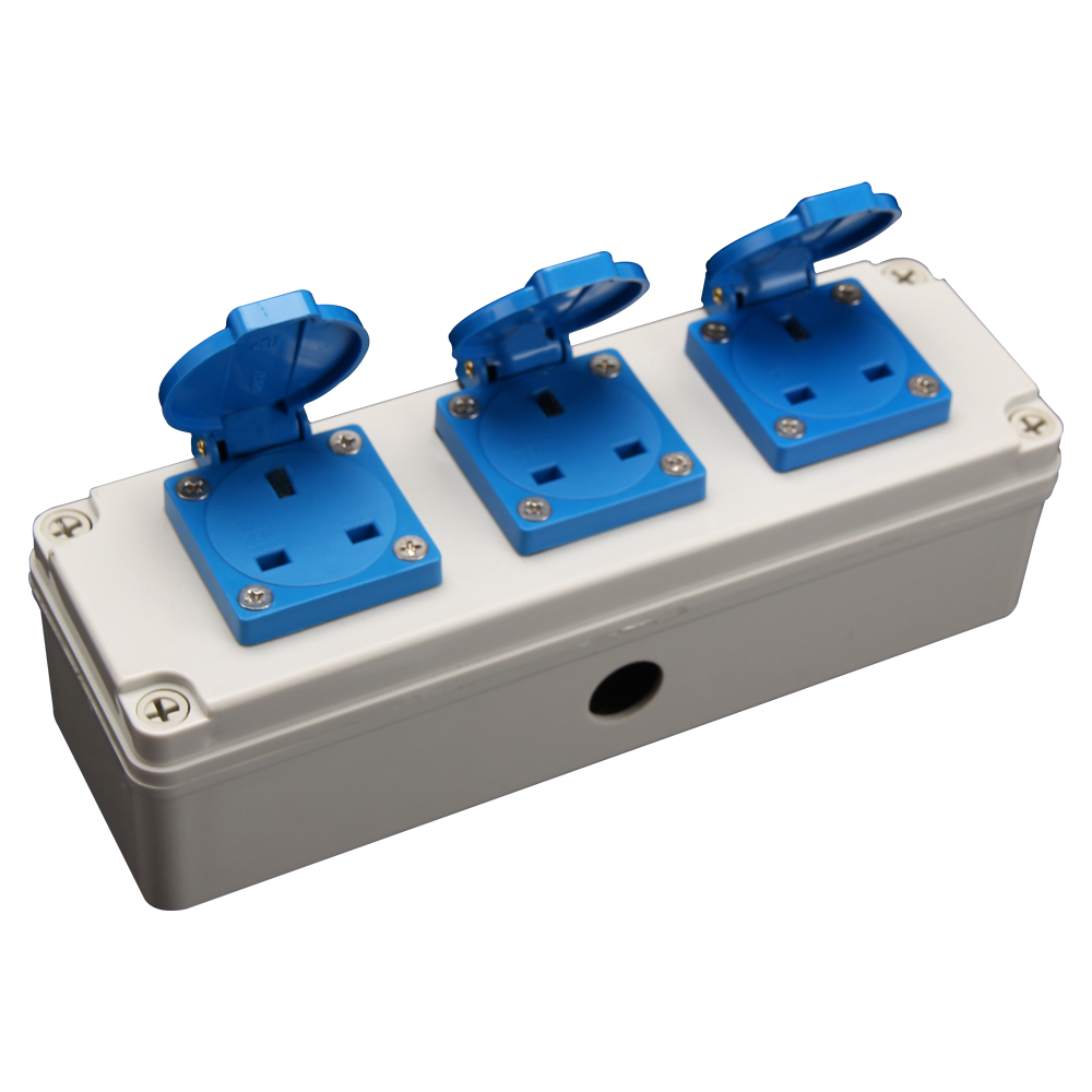 IGL54-3S(3Gang Socket 13A-250V~)