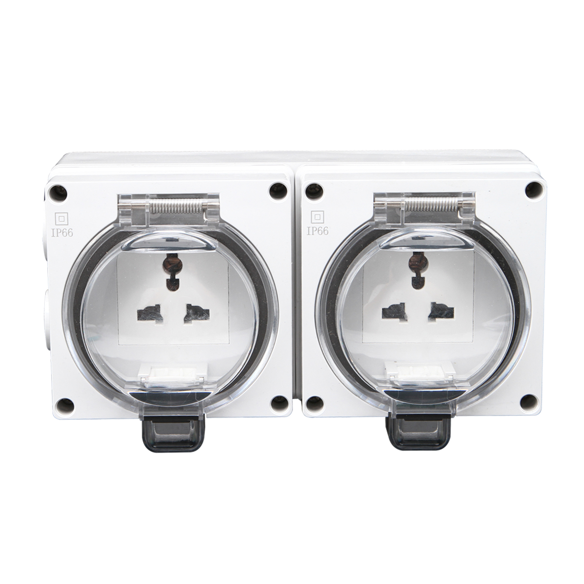 IGL66-2U(2Gang Socket 13A-250V~)