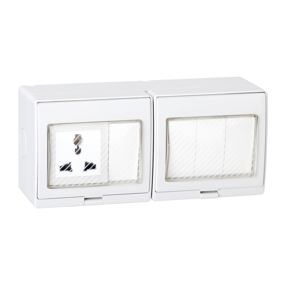 IGL-U4S(4Gang Switch 1Gang Socket 16A/250V~)