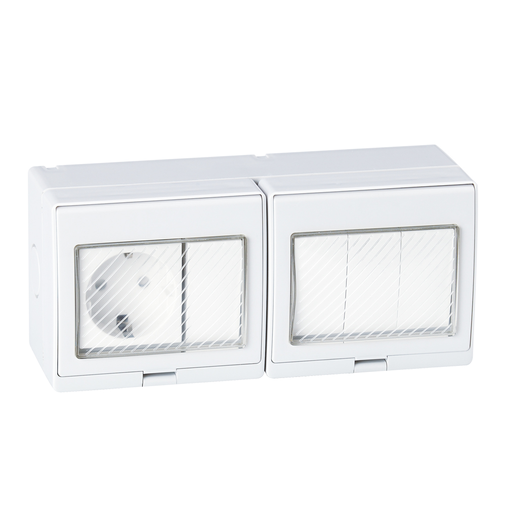 IGL-SR4S(4Gang Switch 1Gang Socket 16A/250V~)