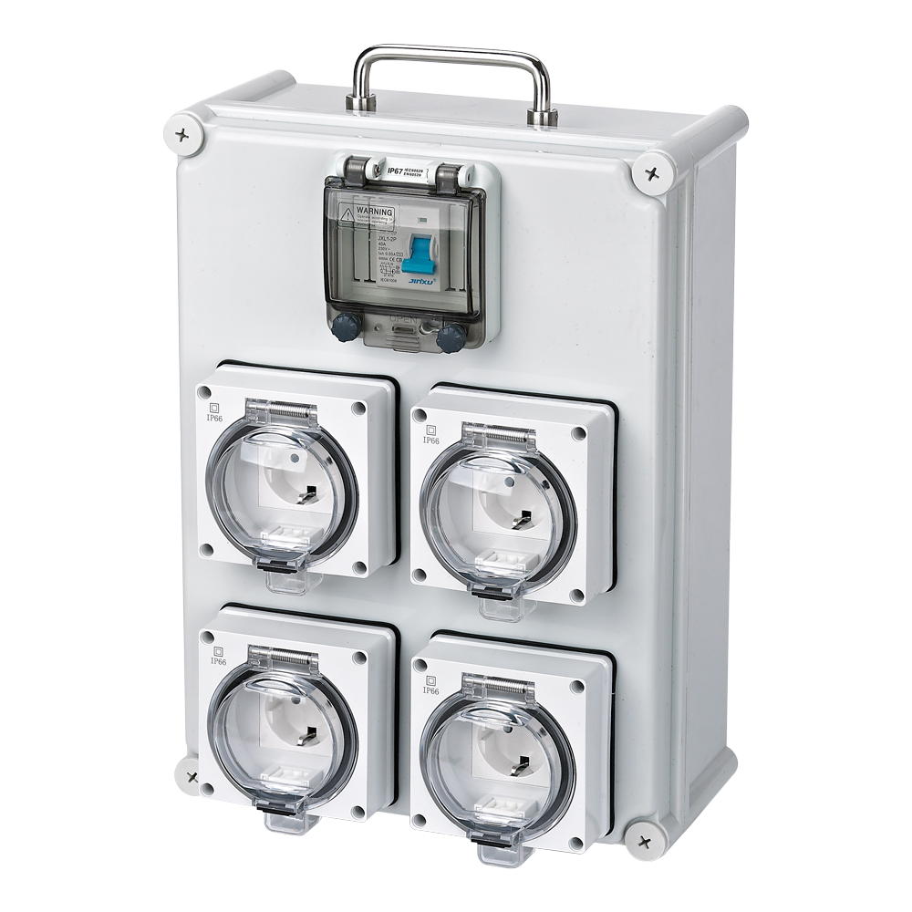 IGL66Z-1G4SR(1Gang Switch 4Gang Socket 13A-250V~)