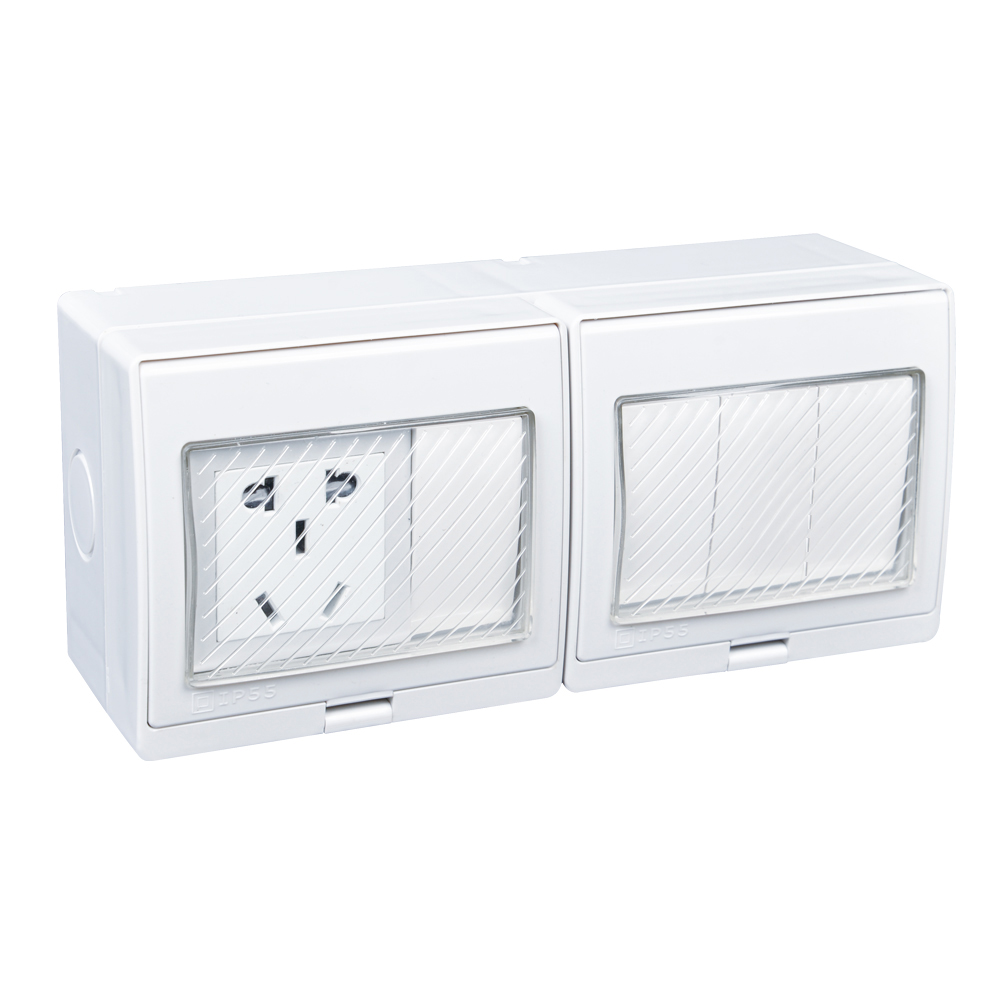 IGL-FH4S(4Gang Switch 1Gang Socket 10A/250V~)