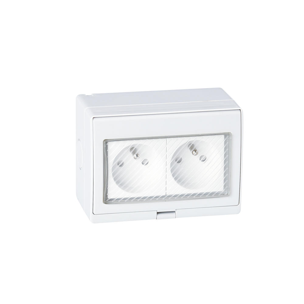 IGL-2FR(2Gang Socket 16A/250V~)