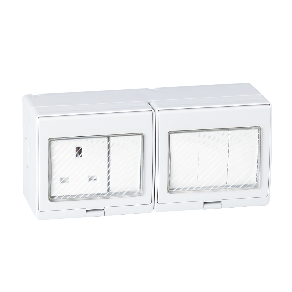 IGL-S4S(4Gang Switch 1Gang Socket 16A/250V~)