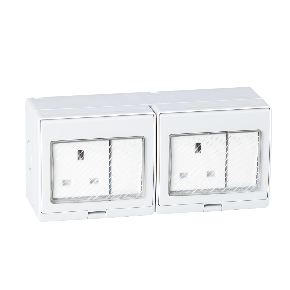 IGL-2SS(2Gang Switch 2Gang Socket 16A/250V~)