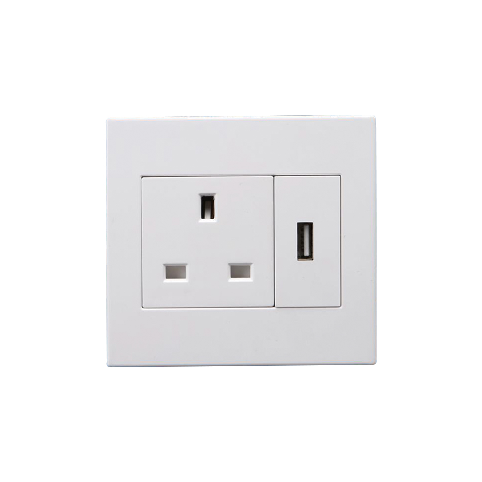 RGS-SD (2 Gang Socket 13A-250V~)