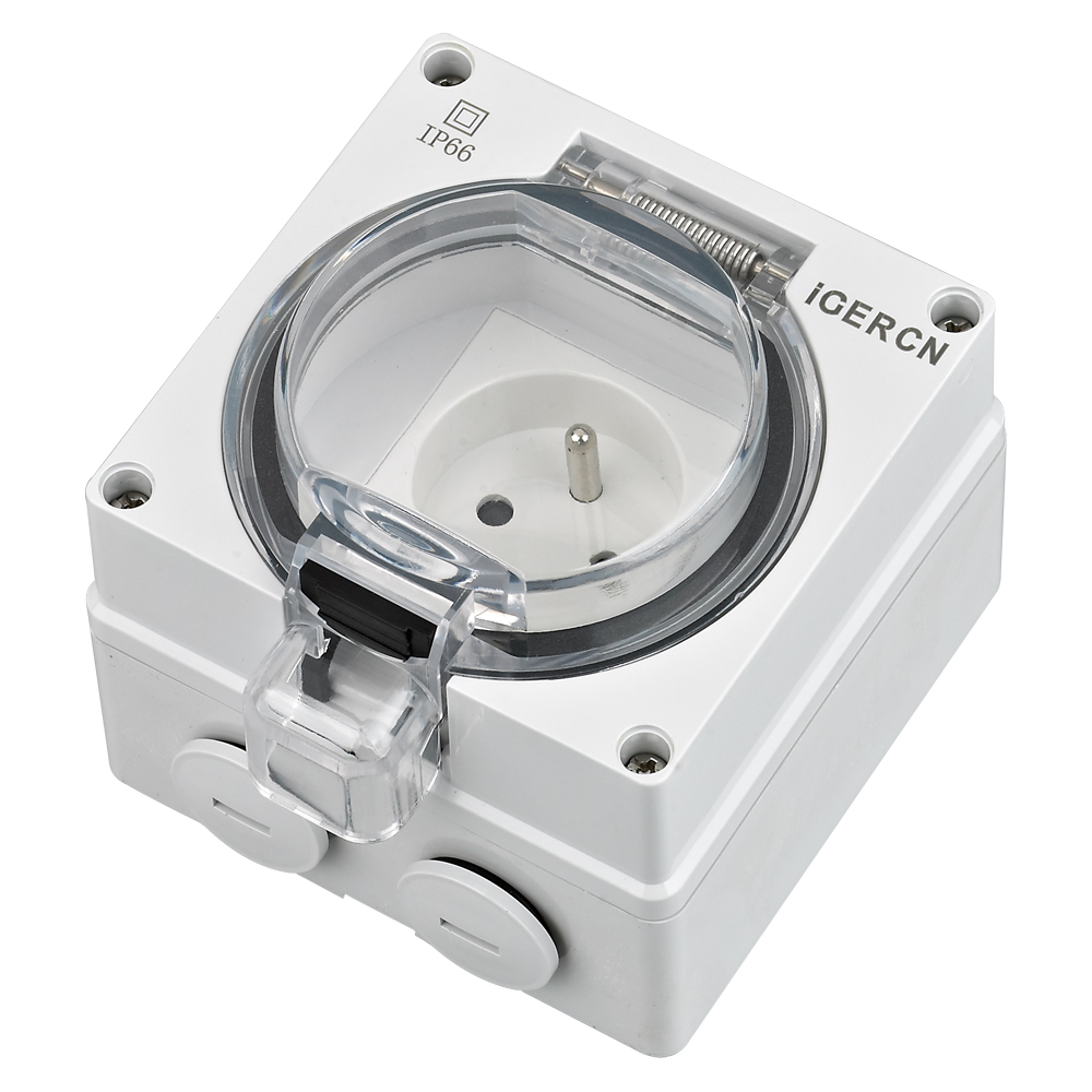 IGL66-FR(1Gang Socket 16A-250V~)